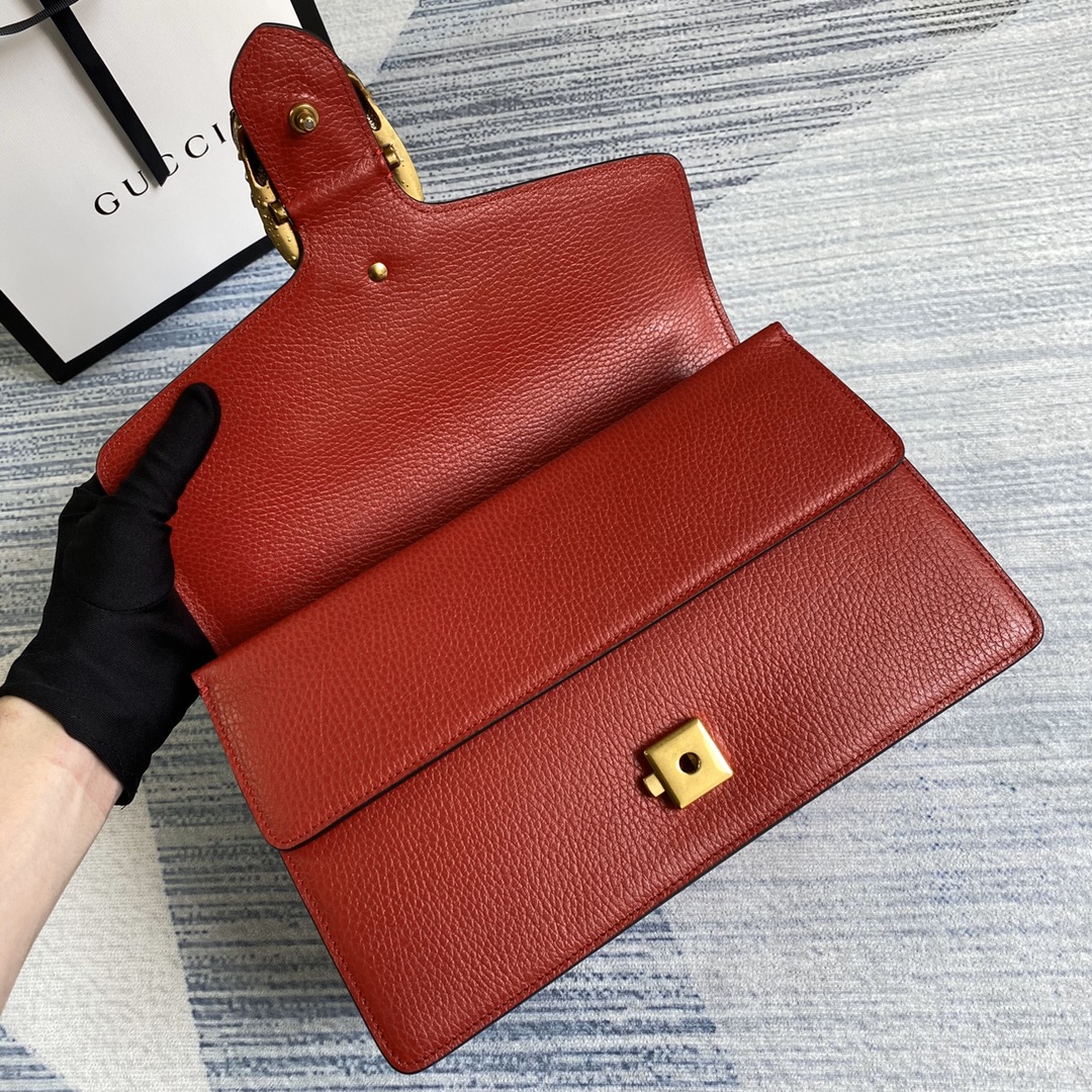 Gucci Dionysus Small Shoulder Bag 400249 Red